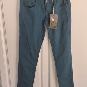 NWT Iris Teal Skinny Jeans Size 3